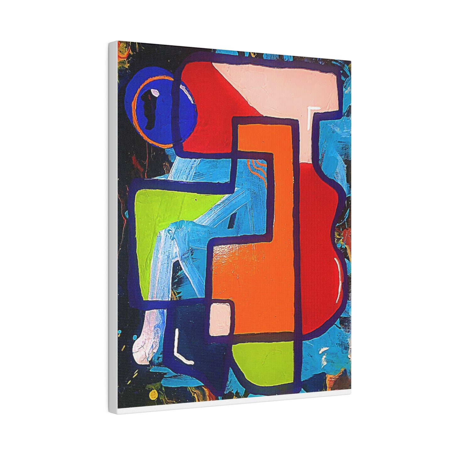 "Madd Hatter" Matte Canvas, Stretched, 0.75"