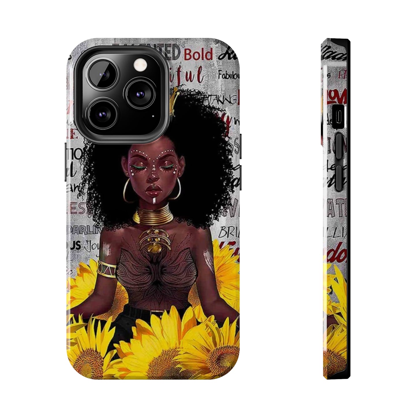 "I am more than enough" Tough Phone Cases