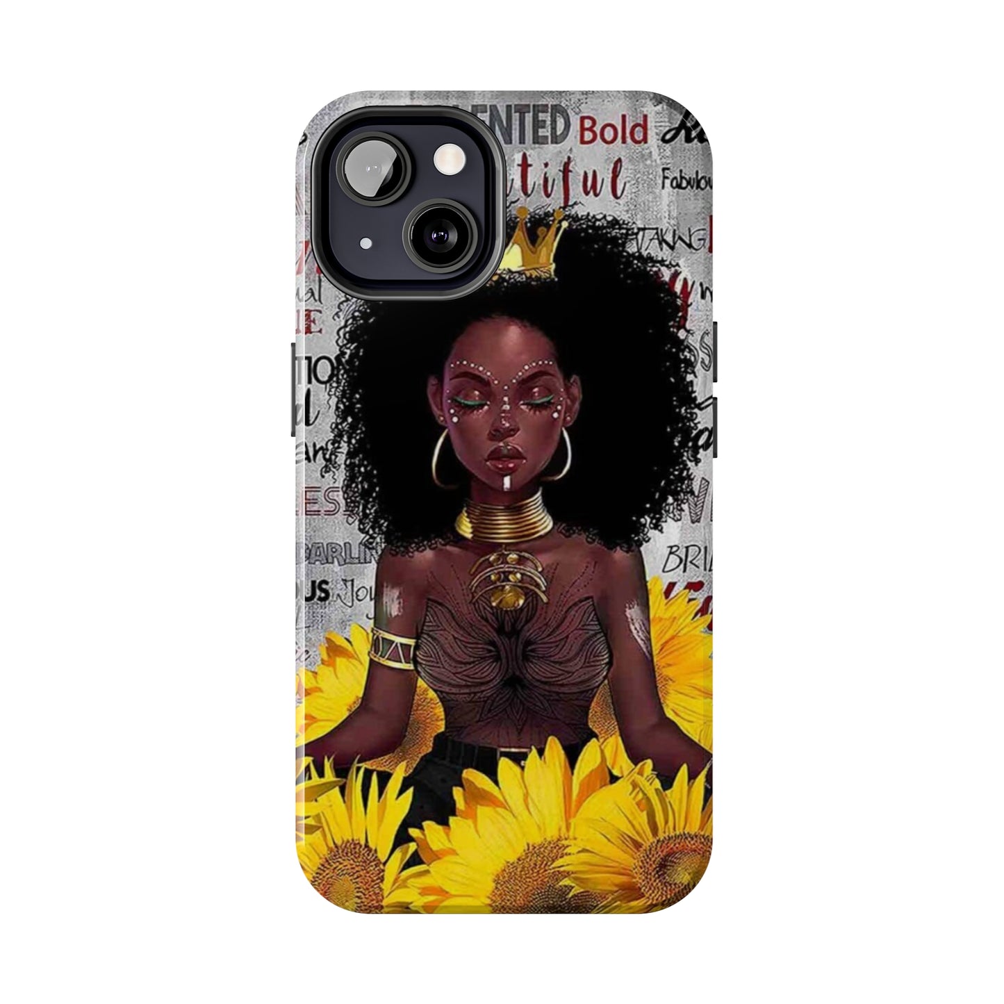 "I am more than enough" Tough Phone Cases