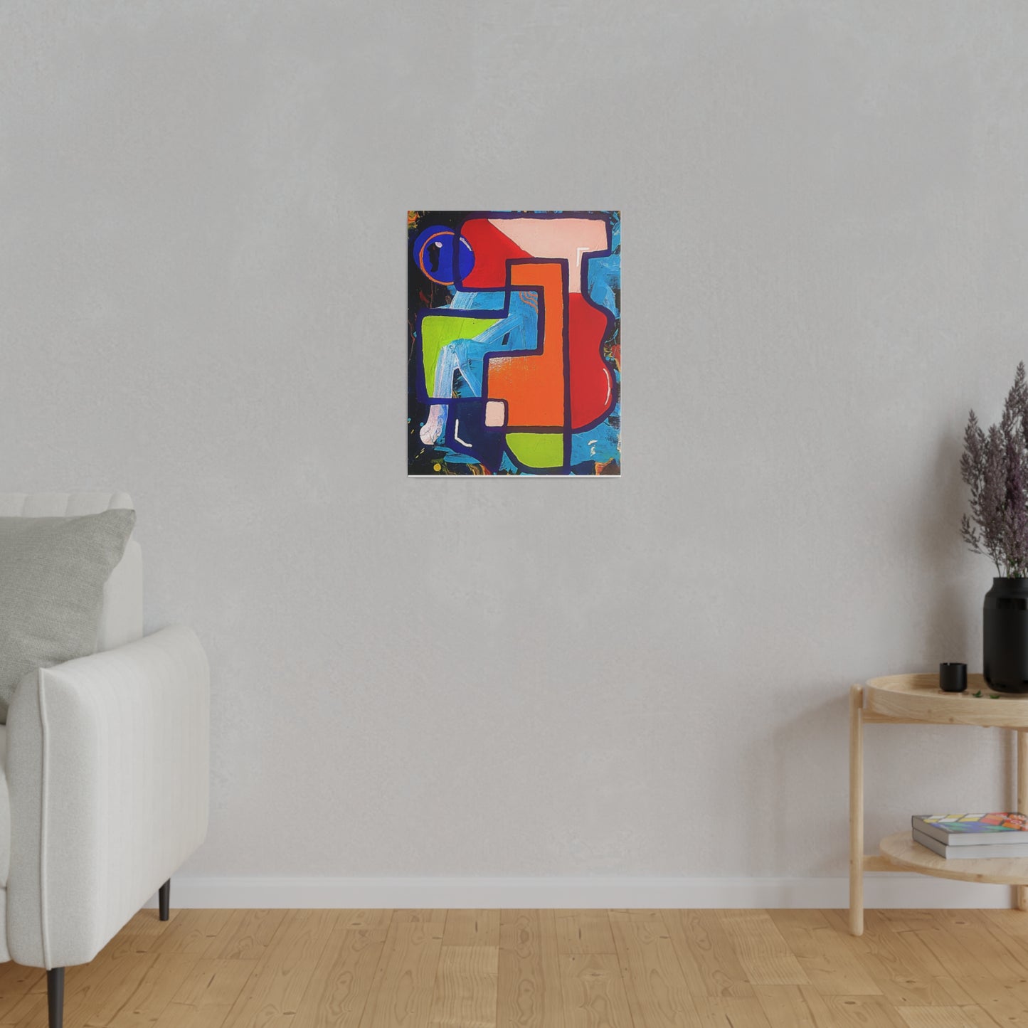 "Madd Hatter" Matte Canvas, Stretched, 0.75"