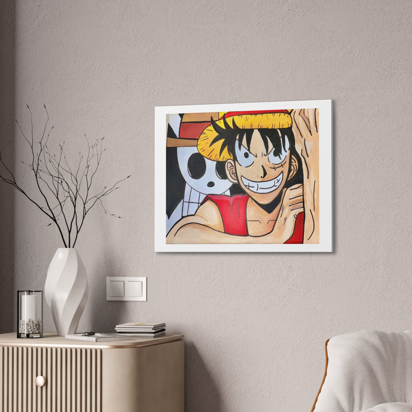 Anime Canvas Wall Art - Luffy & Crew Decor
