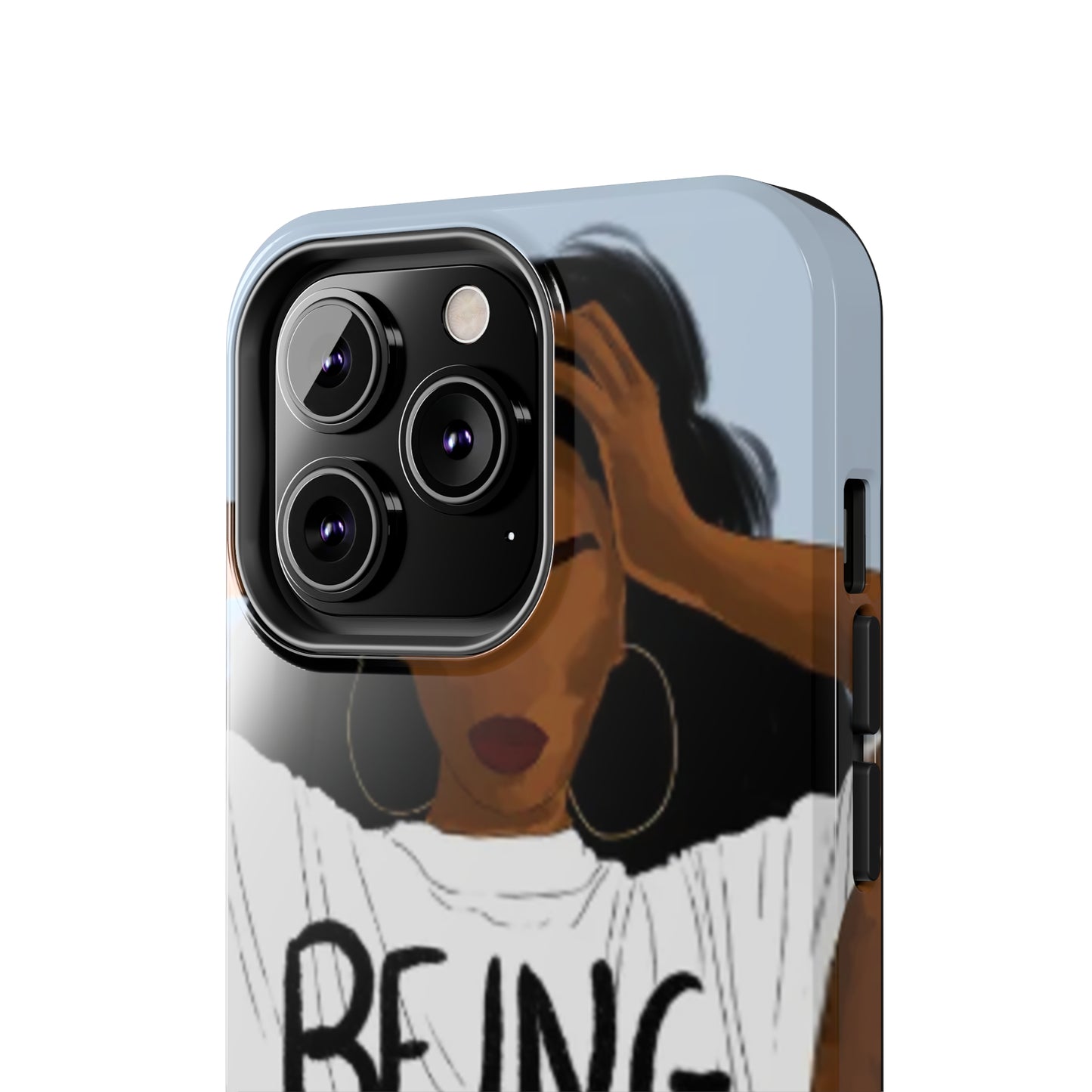 "Being Black" Tough Phone Cases