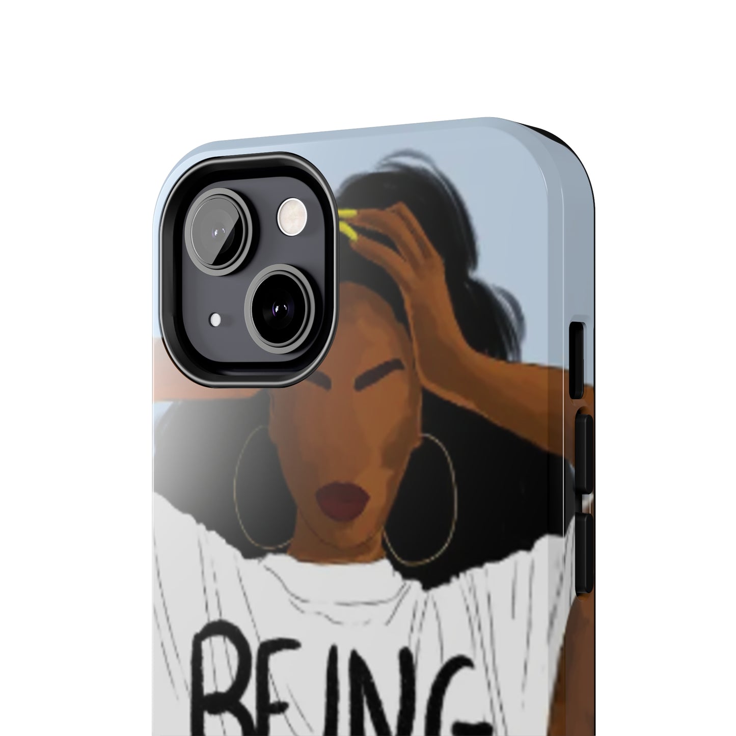 "Being Black" Tough Phone Cases