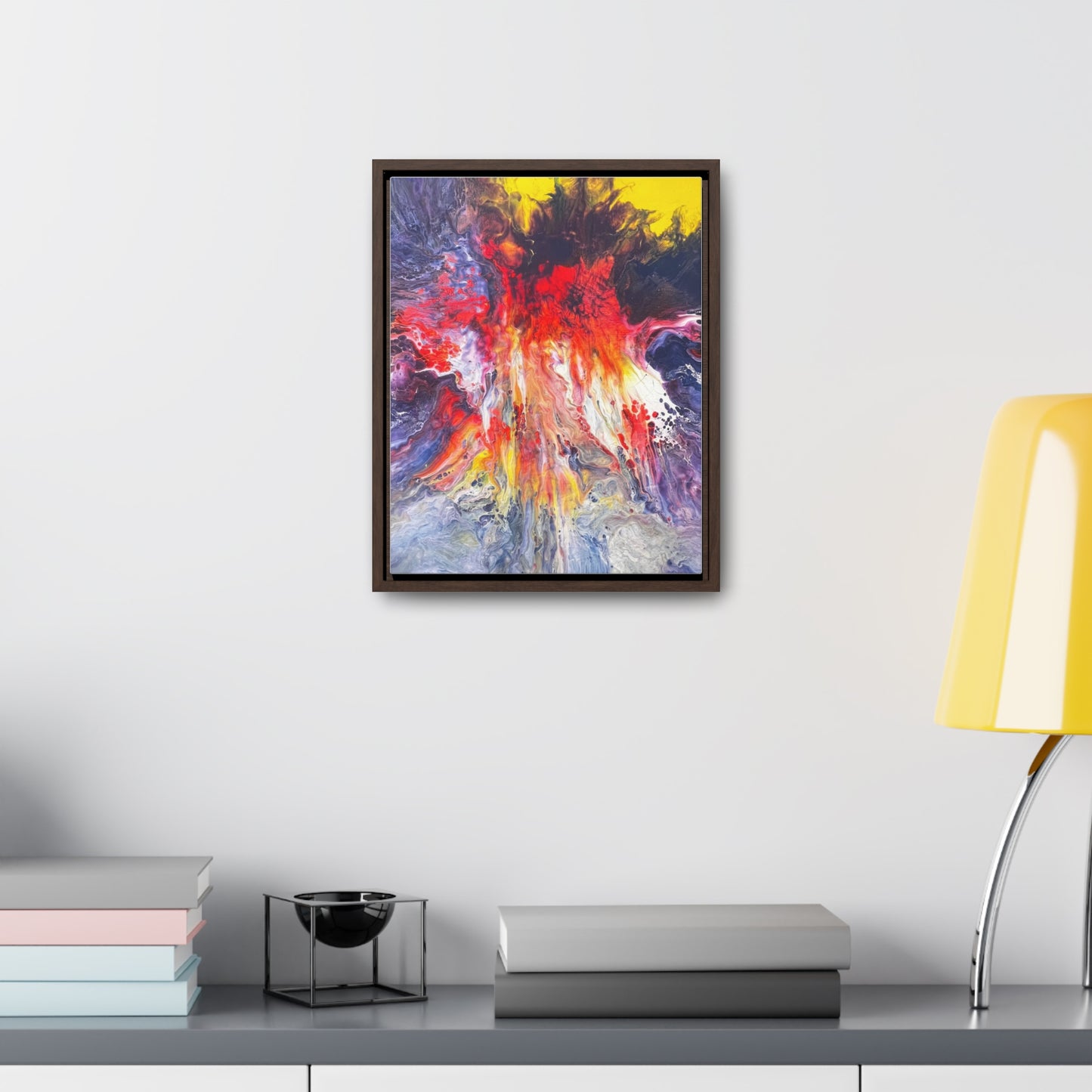 "Phoenix" Gallery Canvas Wraps, Vertical Frame