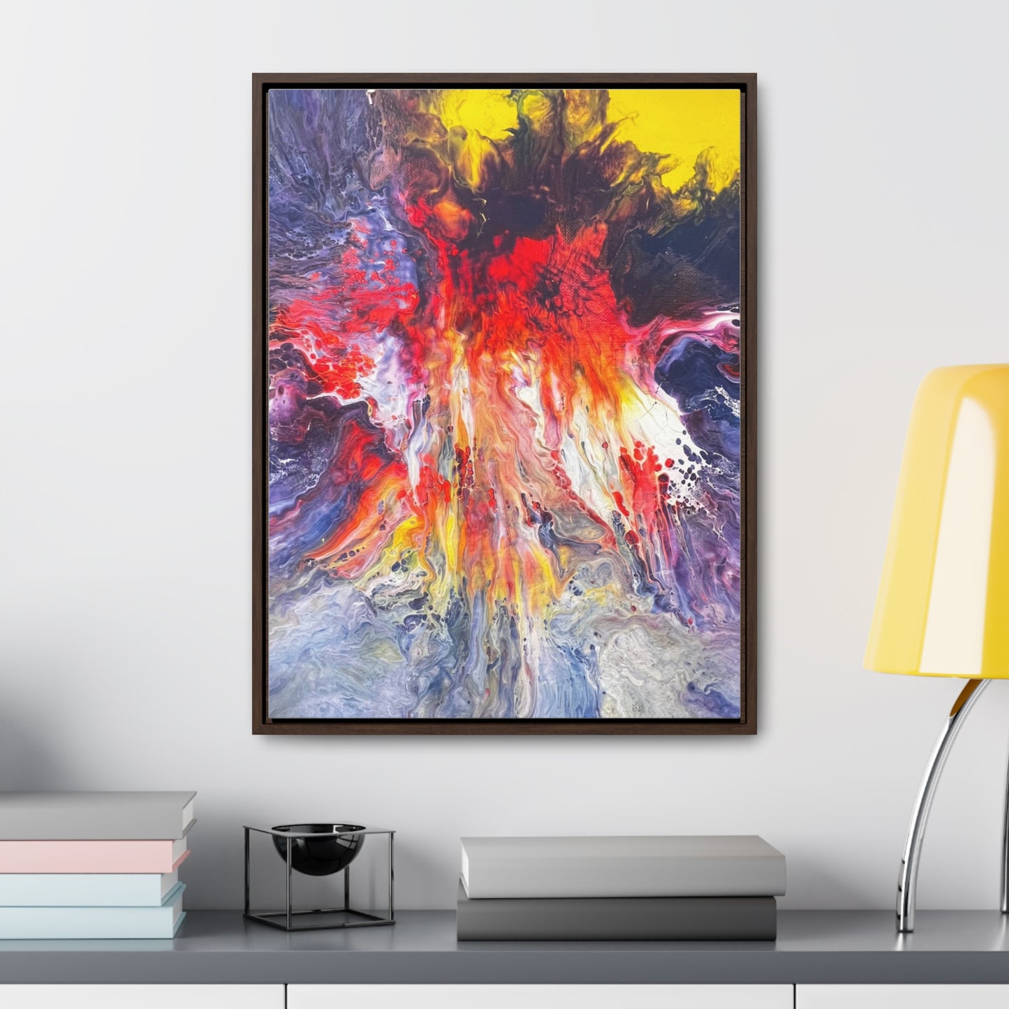 "Phoenix" Gallery Canvas Wraps, Vertical Frame