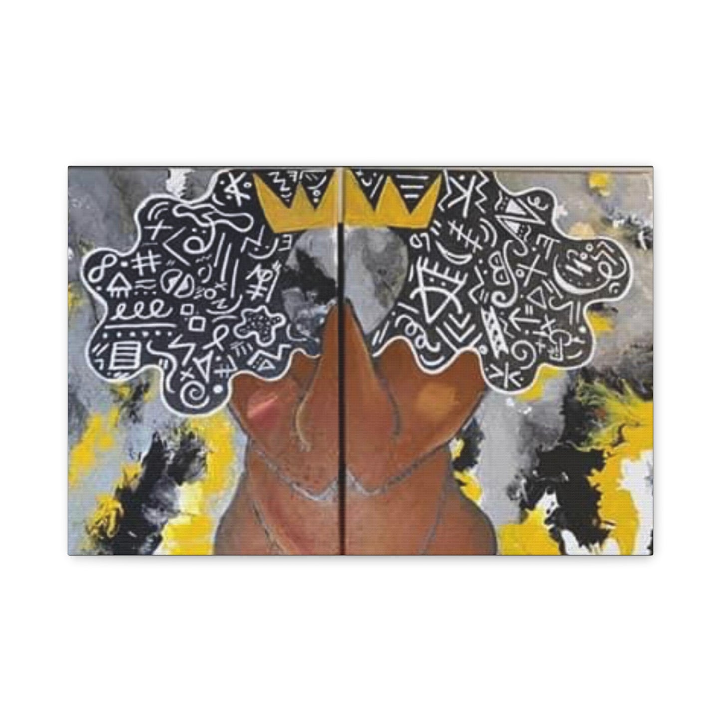 "Queen" Matte Canvas, Stretched, 1.25"
