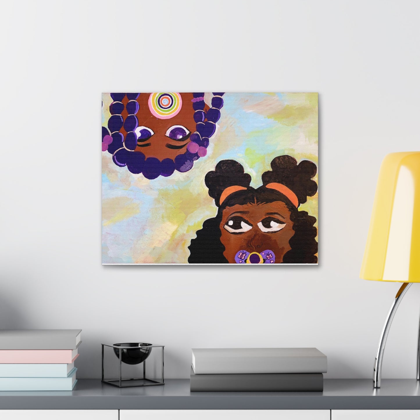 "My sister's keeper" Canvas Stretched, 1.5''