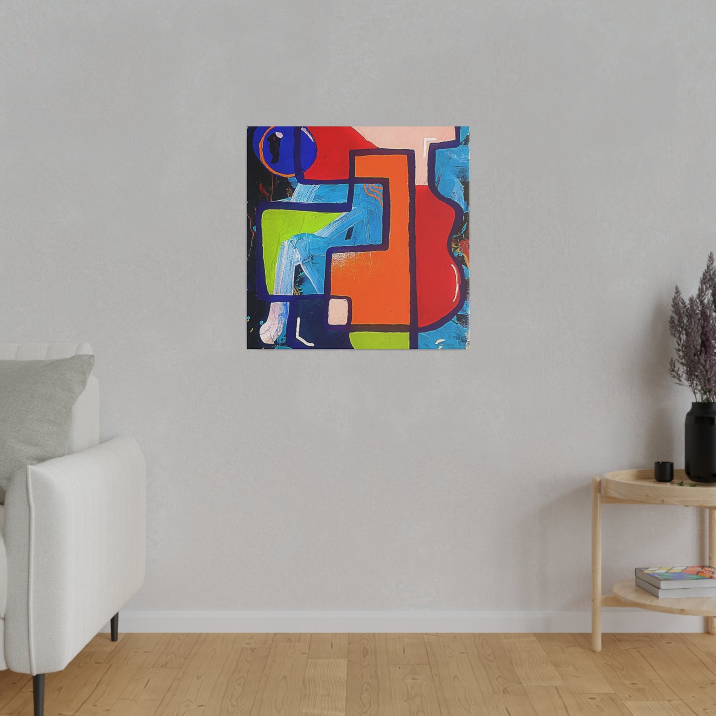 "Madd Hatter" Matte Canvas, Stretched, 0.75"