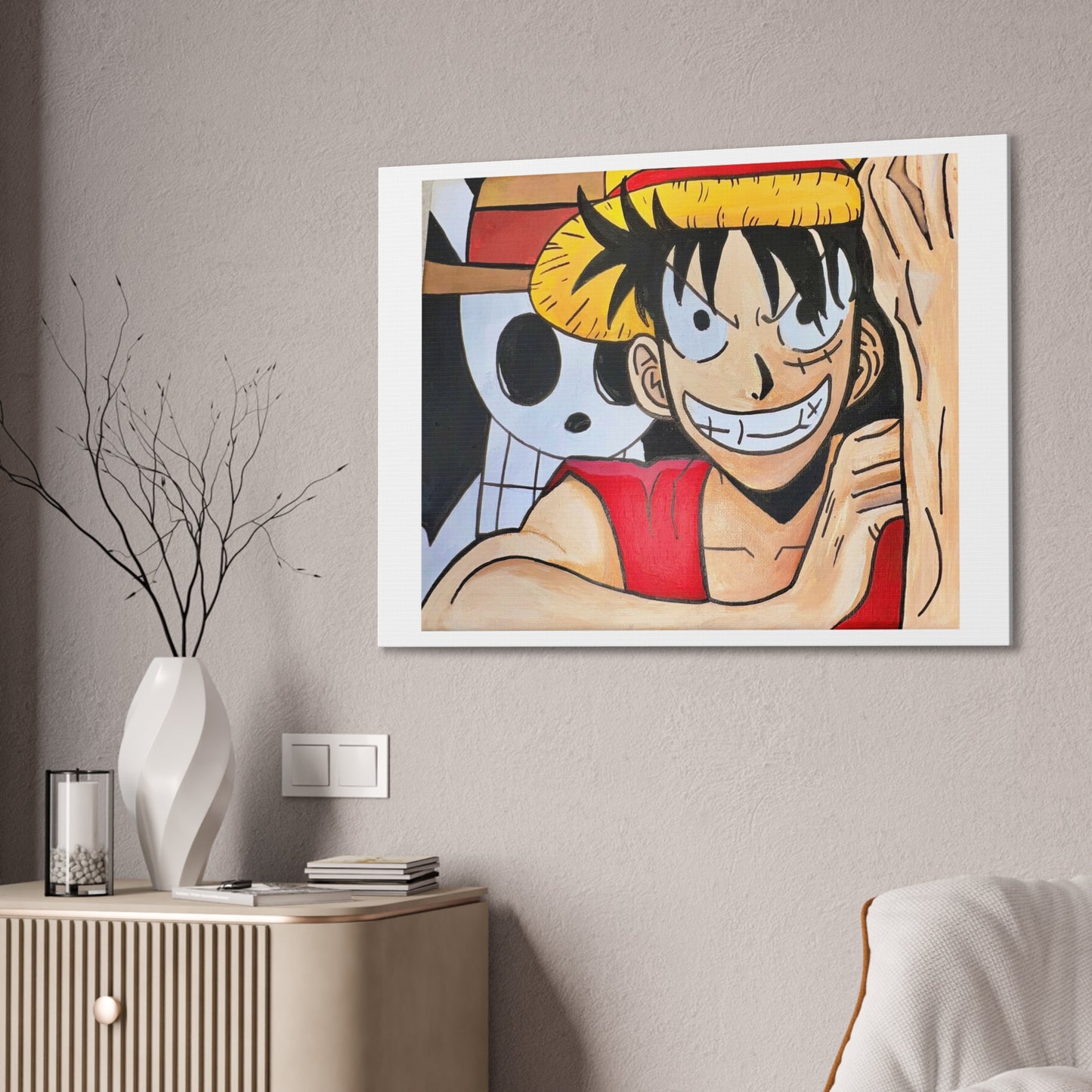 Anime Canvas Wall Art - Luffy & Crew Decor