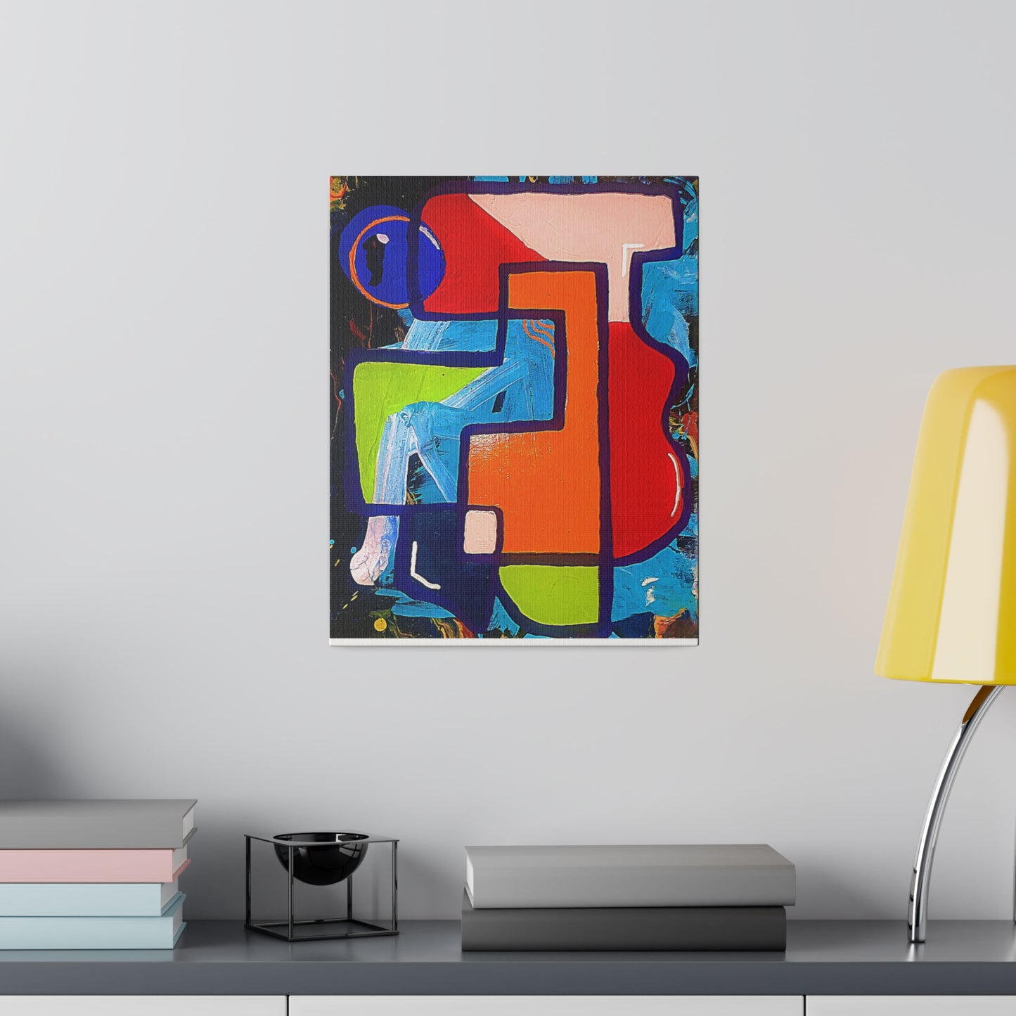 "Madd Hatter" Matte Canvas, Stretched, 0.75"
