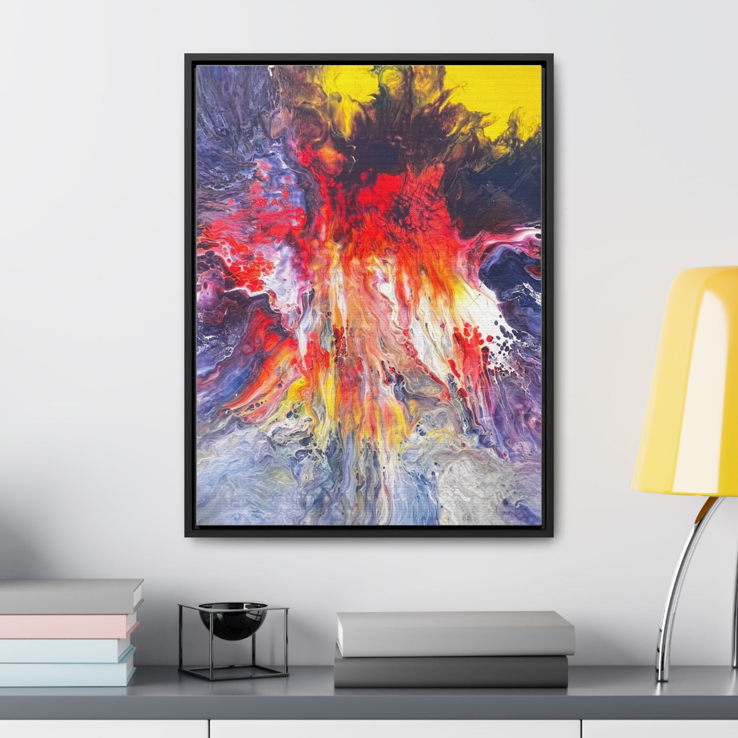 "Phoenix" Gallery Canvas Wraps, Vertical Frame