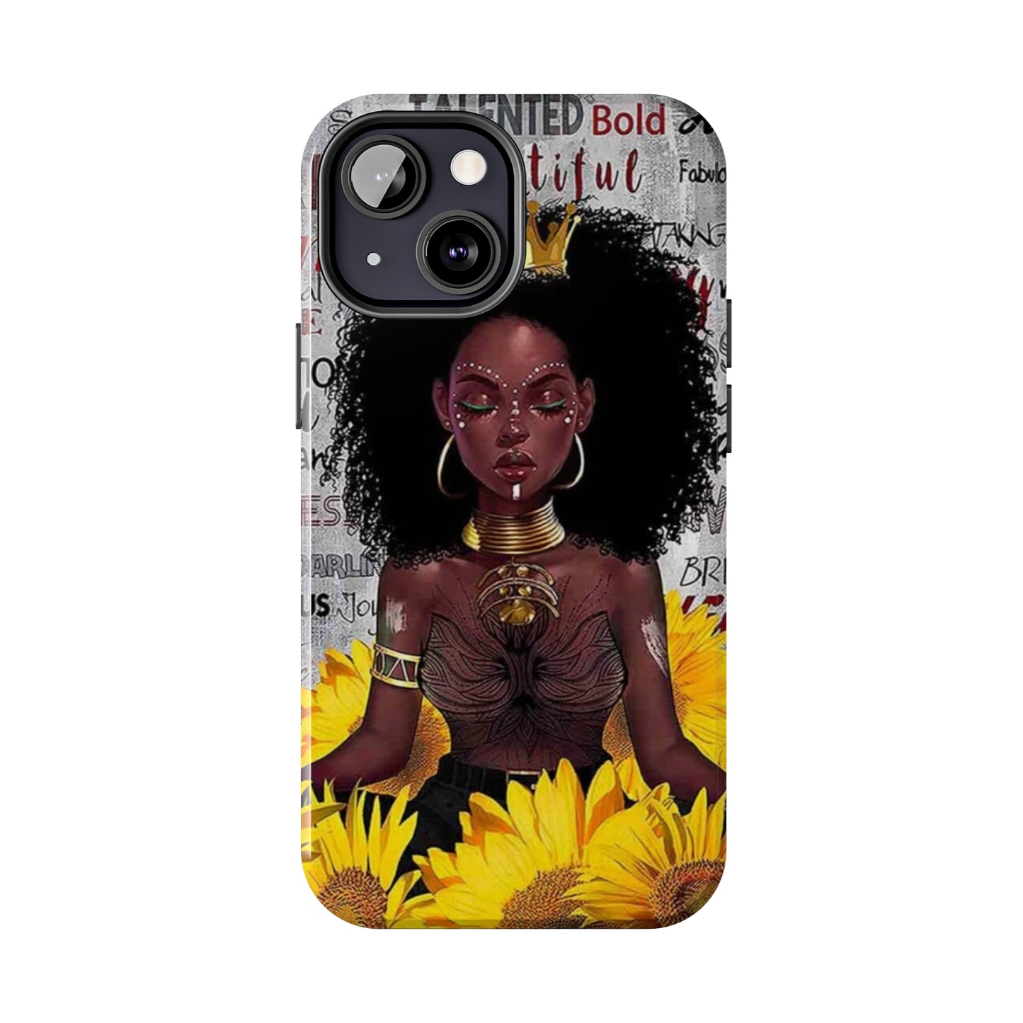 "I am more than enough" Tough Phone Cases