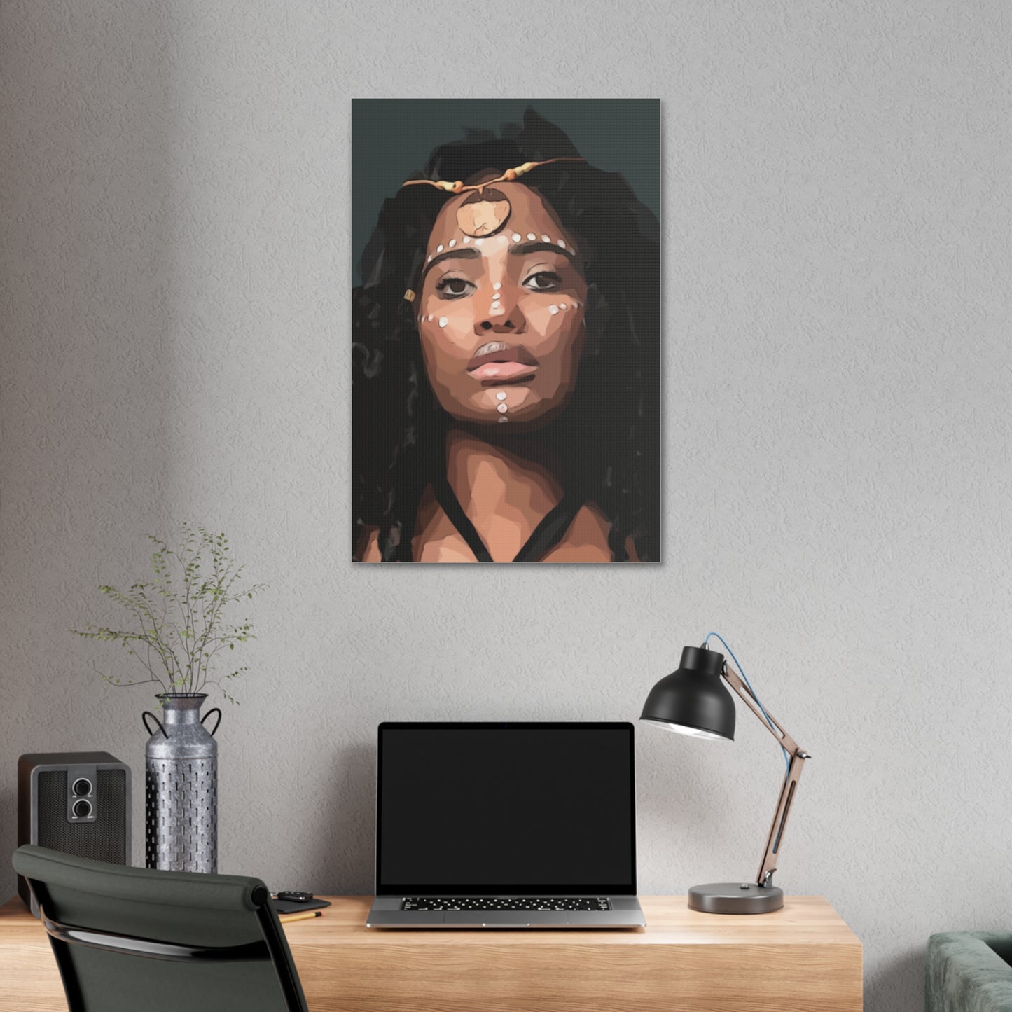 "Tribal" Classic Stretched Canvas