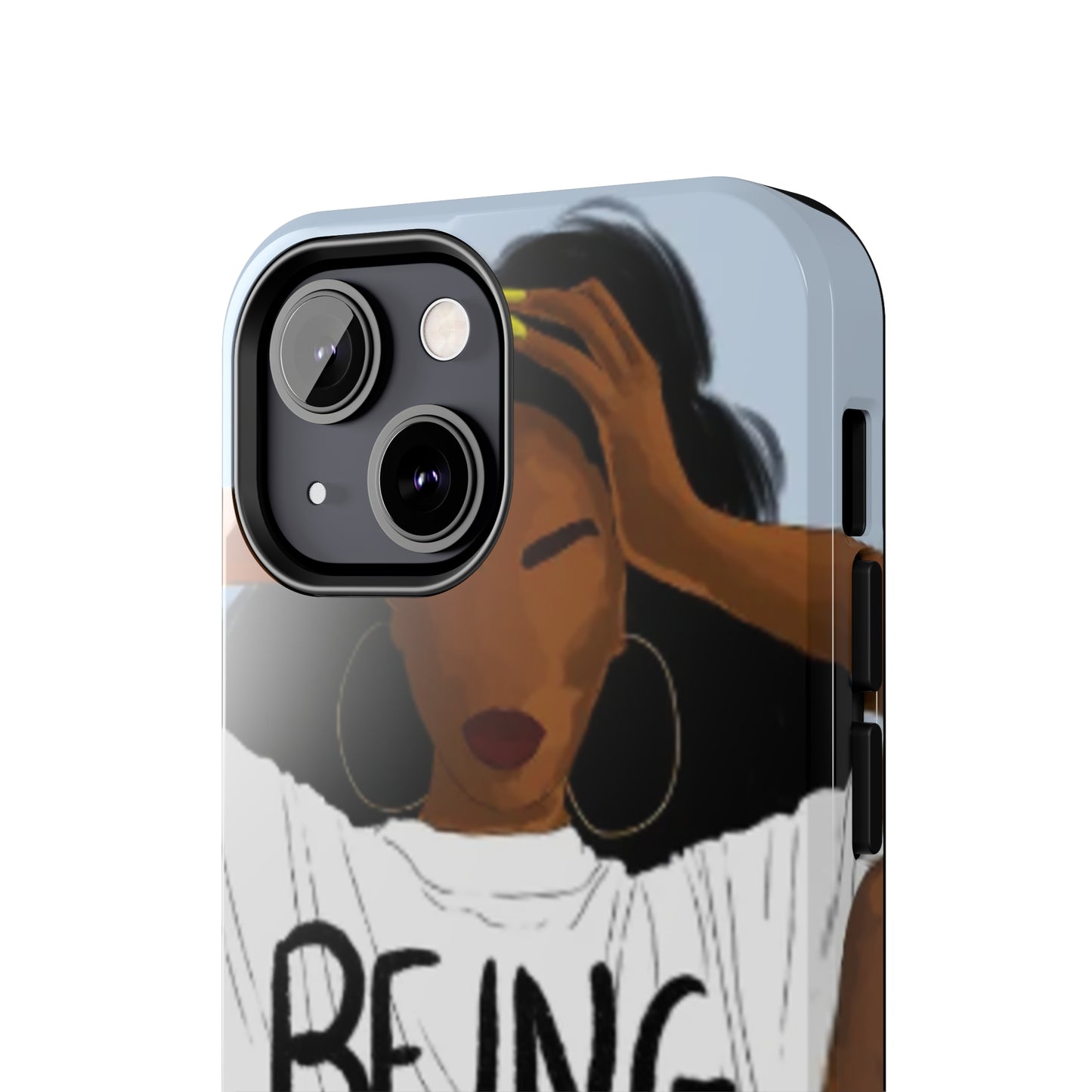 "Being Black" Tough Phone Cases