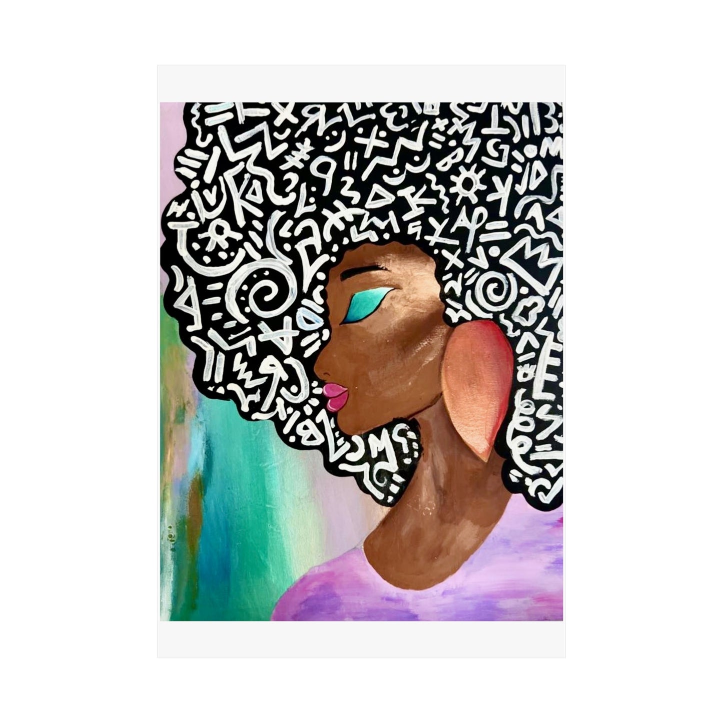 "The Lord is my Strength" Matte Vertical Posters