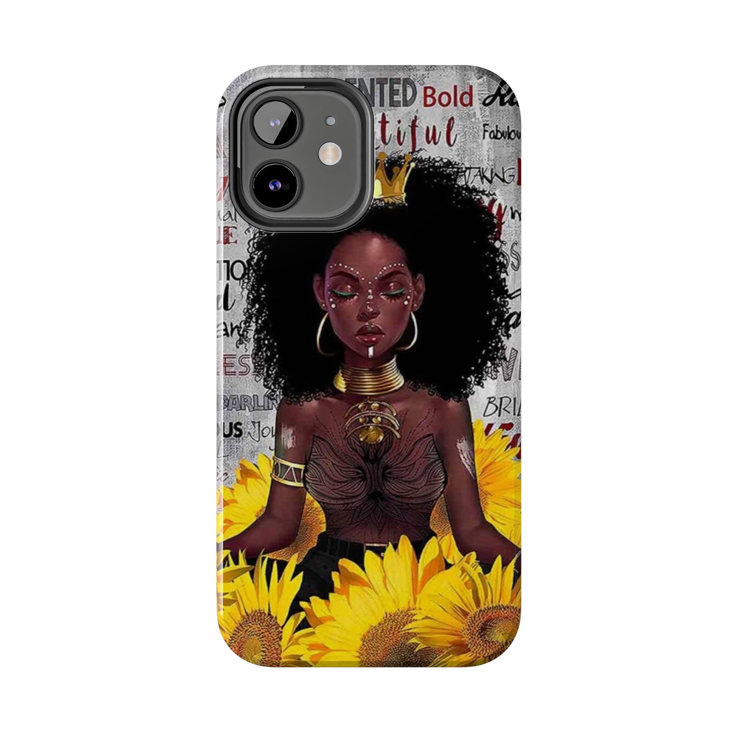 "I am more than enough" Tough Phone Cases