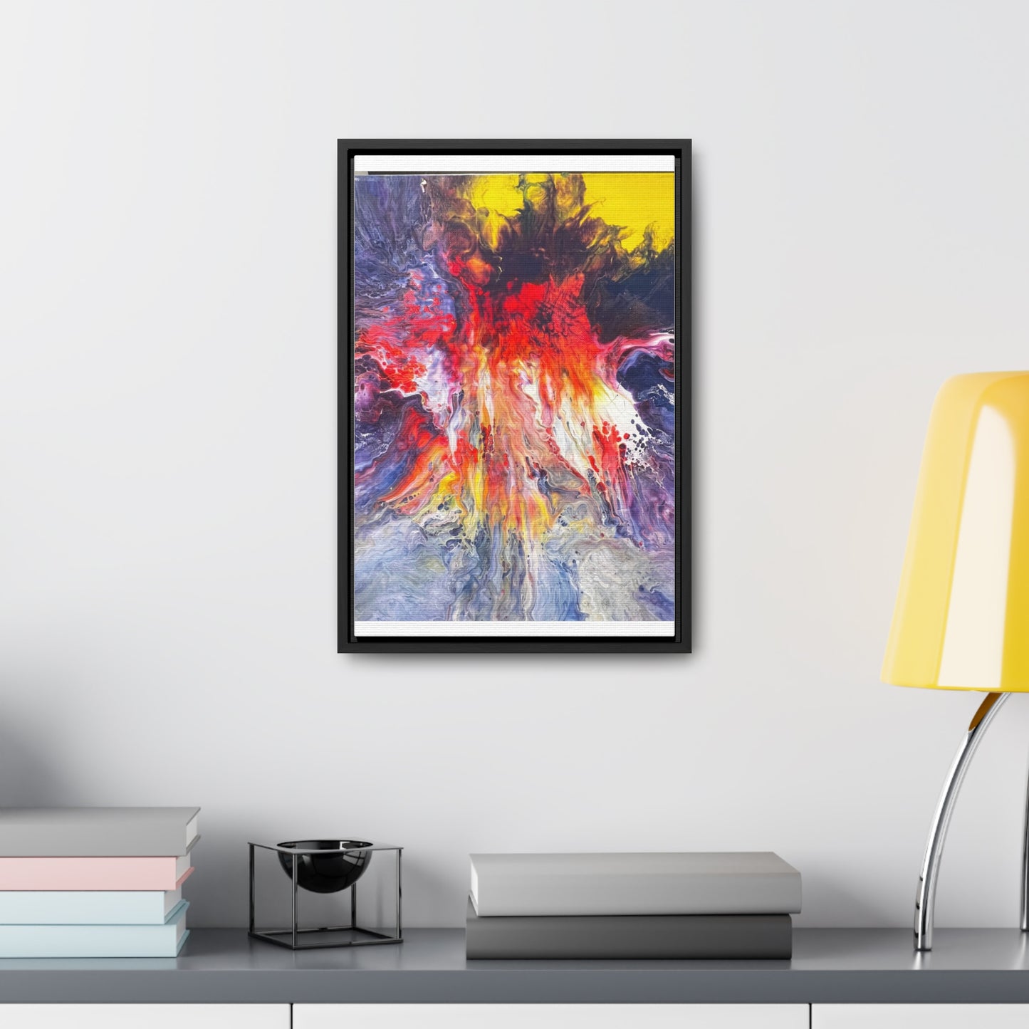 "Phoenix" Gallery Canvas Wraps, Vertical Frame