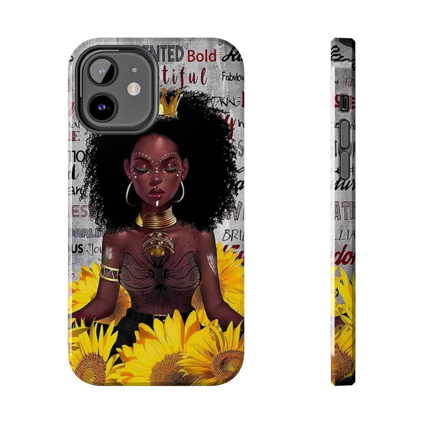 "I am more than enough" Tough Phone Cases