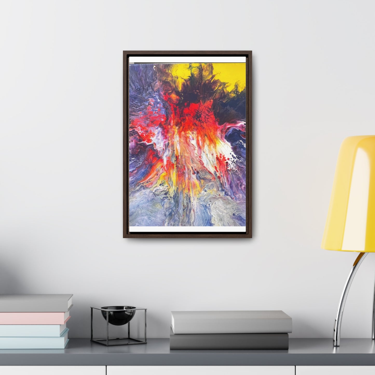 "Phoenix" Gallery Canvas Wraps, Vertical Frame