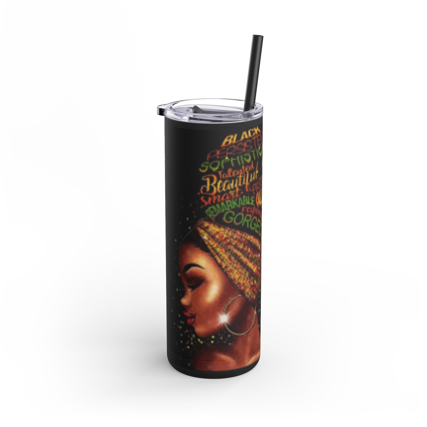 "I'm Every Woman" Maars Maker Skinny Matte Tumbler, 20oz