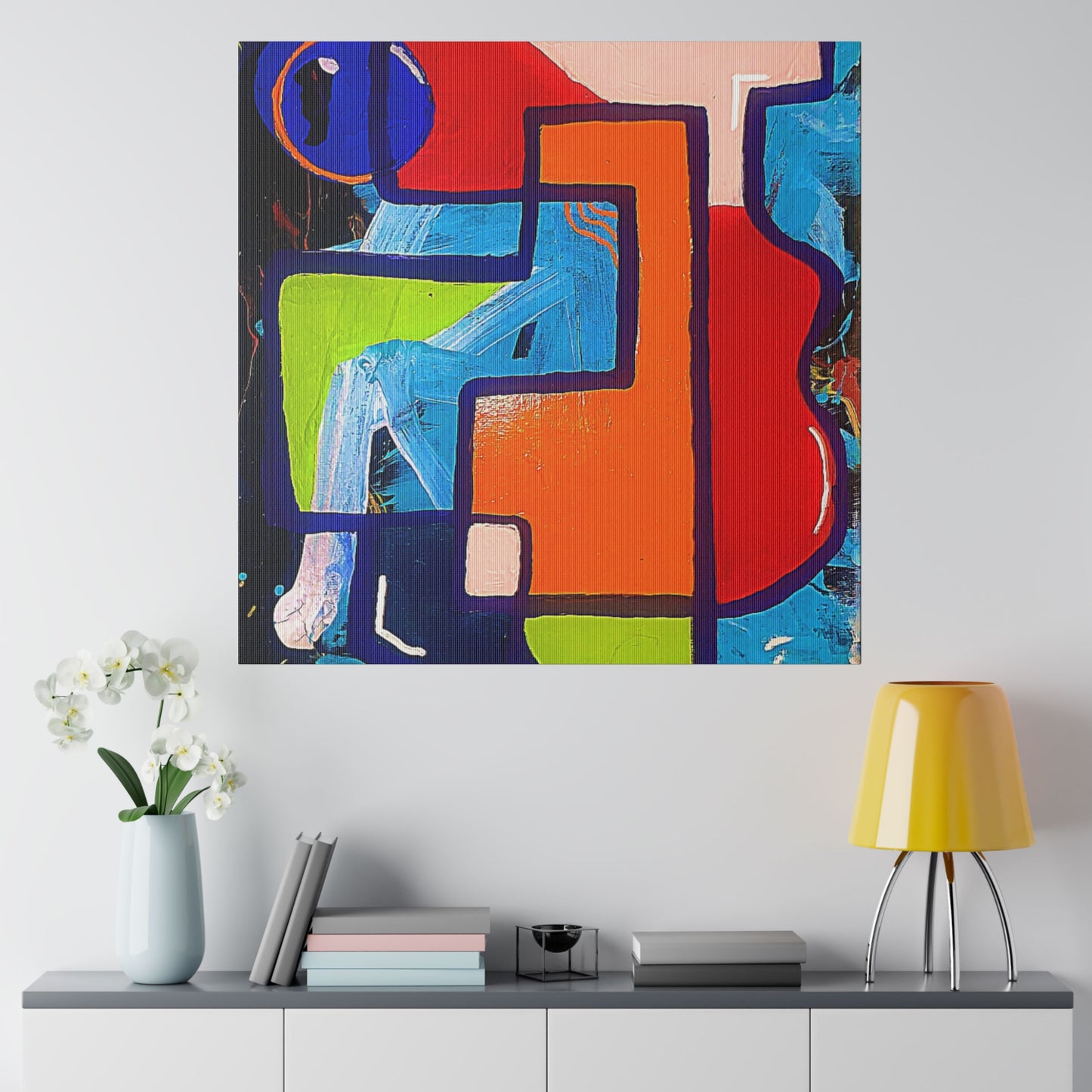 "Madd Hatter" Matte Canvas, Stretched, 0.75"