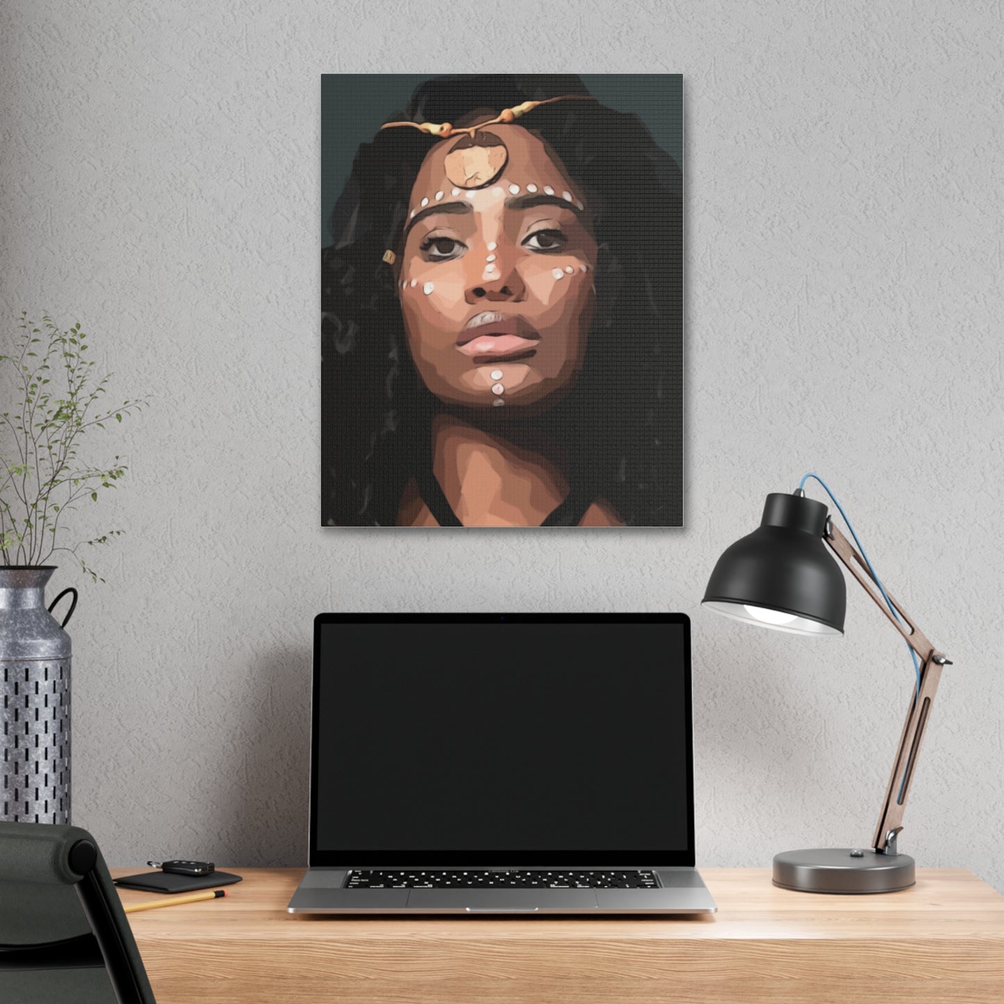 "Tribal" Classic Stretched Canvas