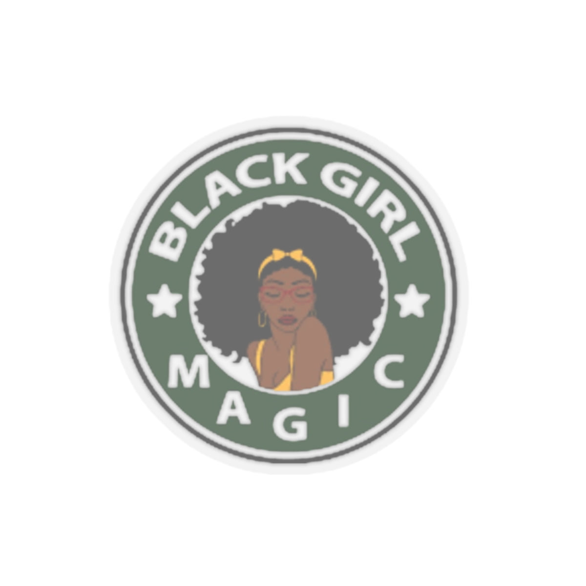 "BGM" Kiss-Cut Sticker