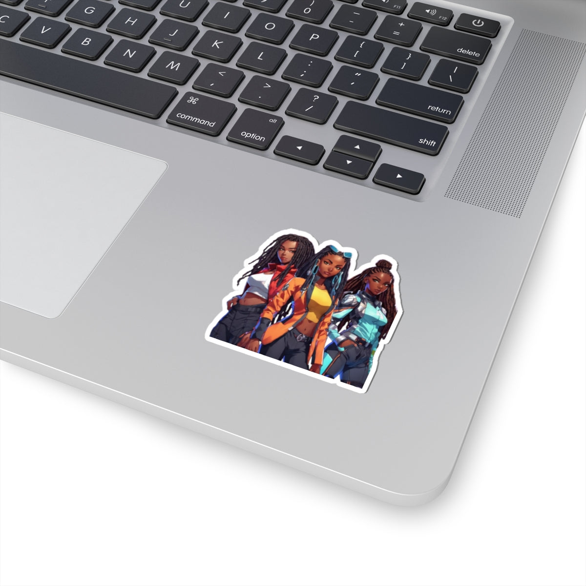 "The Melanin Dream Team" Kiss-Cut Sticker