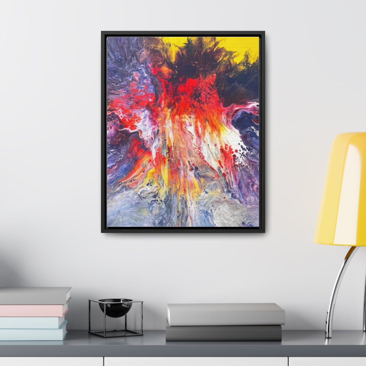 "Phoenix" Gallery Canvas Wraps, Vertical Frame