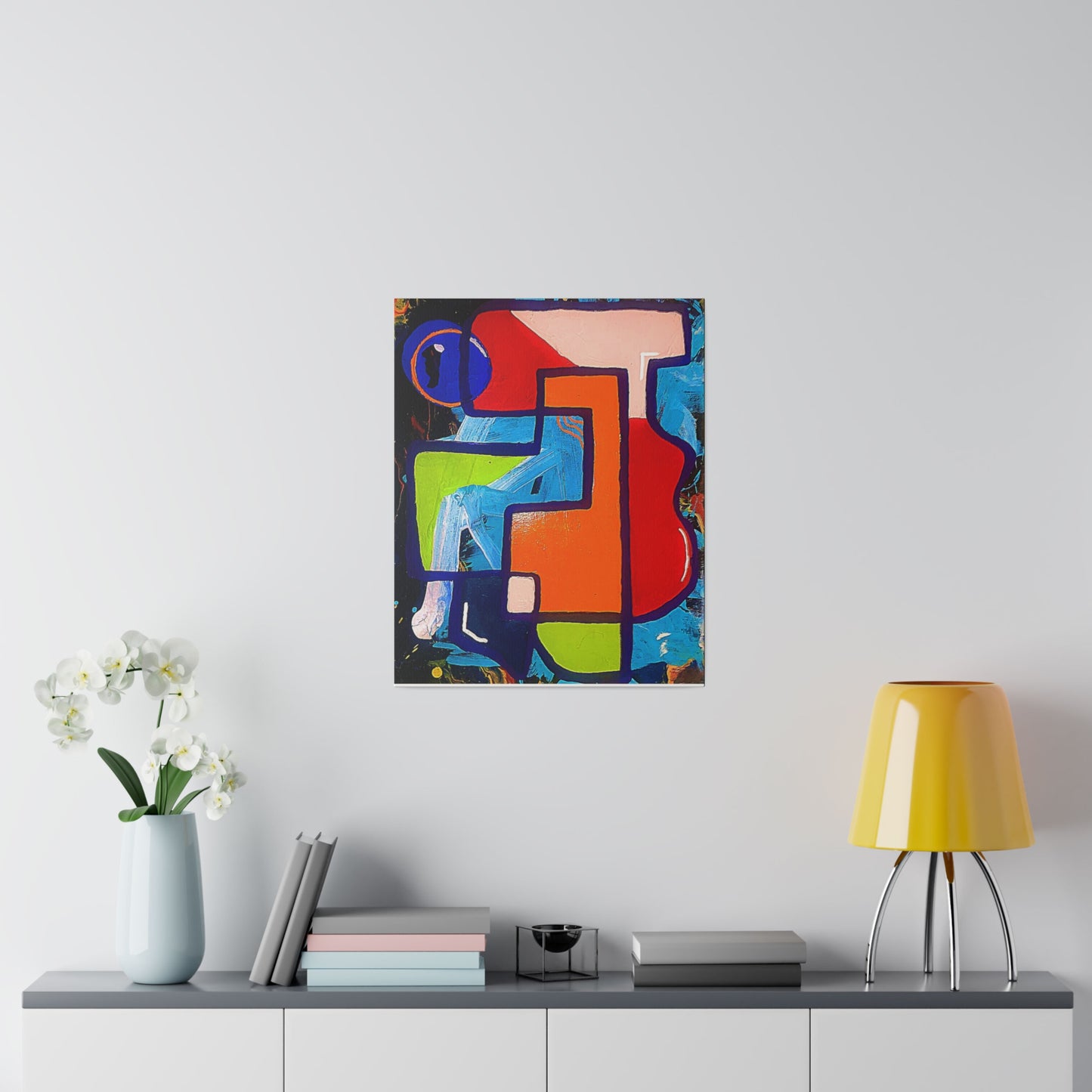"Madd Hatter" Matte Canvas, Stretched, 0.75"