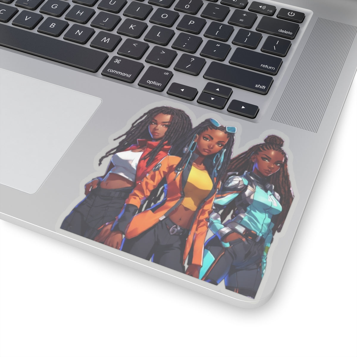 "The Melanin Dream Team" Kiss-Cut Sticker