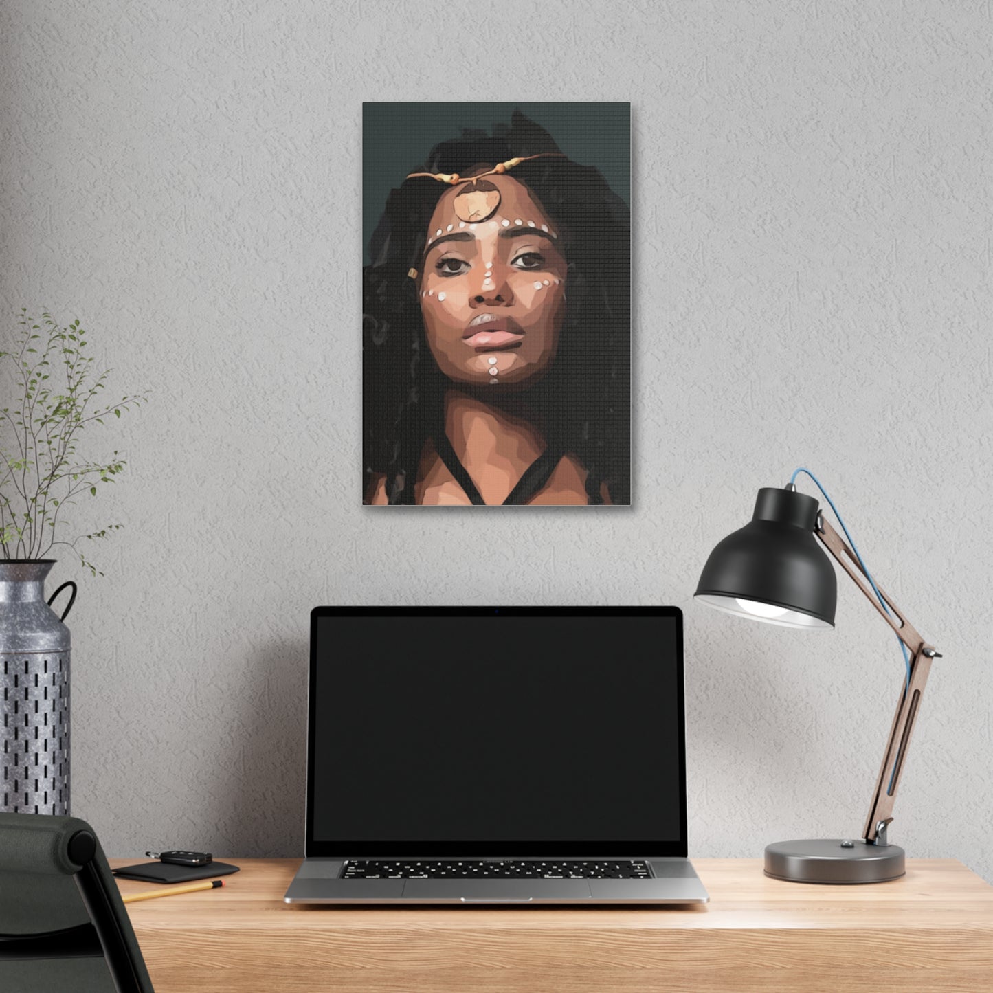 "Tribal" Classic Stretched Canvas