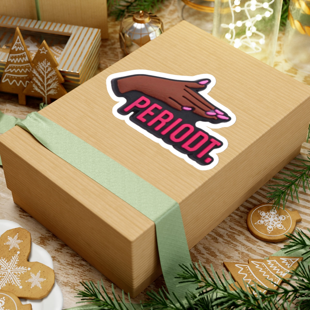 "Periodt" Kiss-Cut Sticker