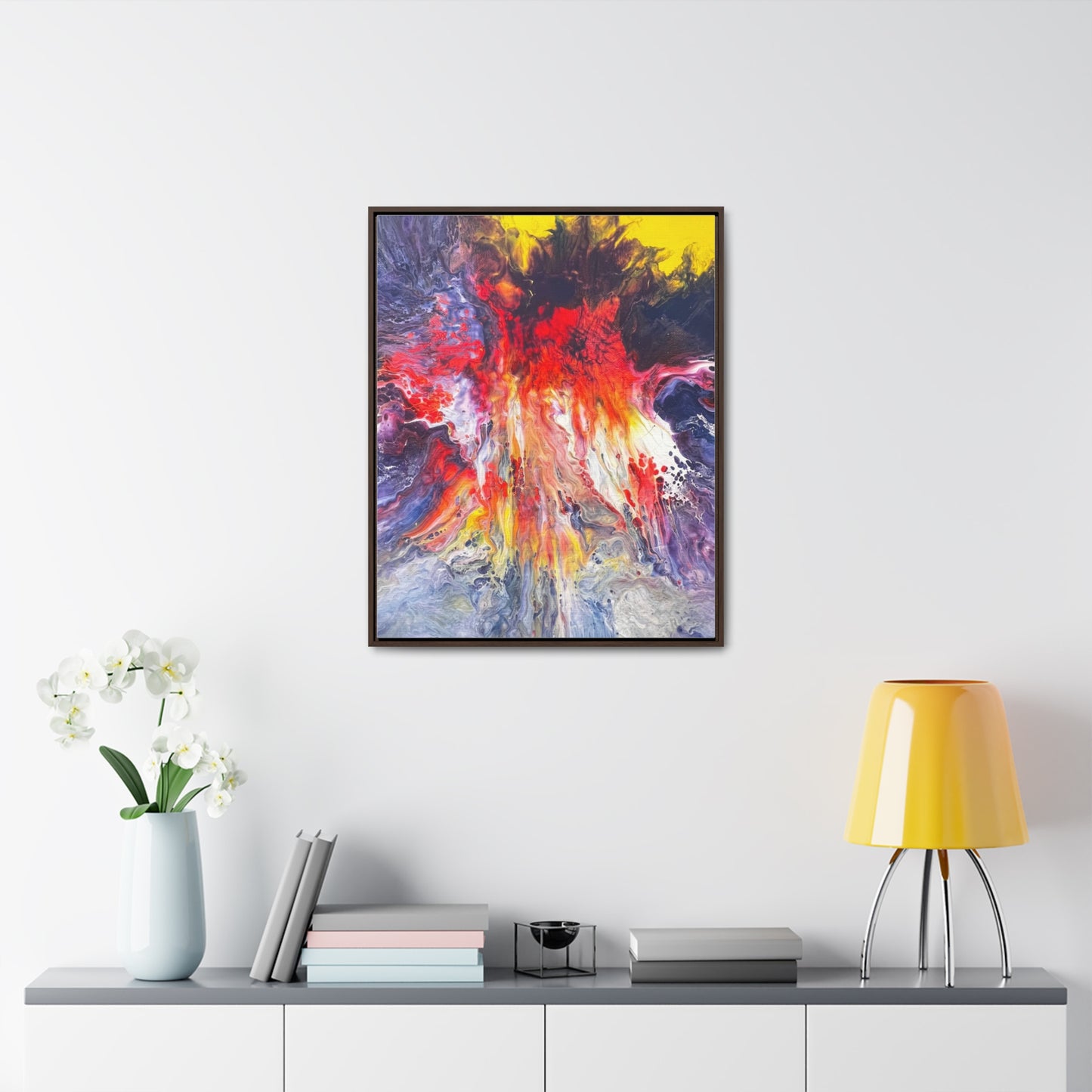 "Phoenix" Gallery Canvas Wraps, Vertical Frame