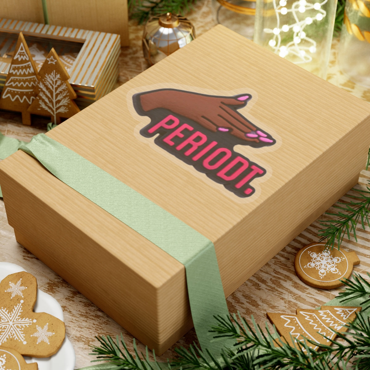 "Periodt" Kiss-Cut Sticker