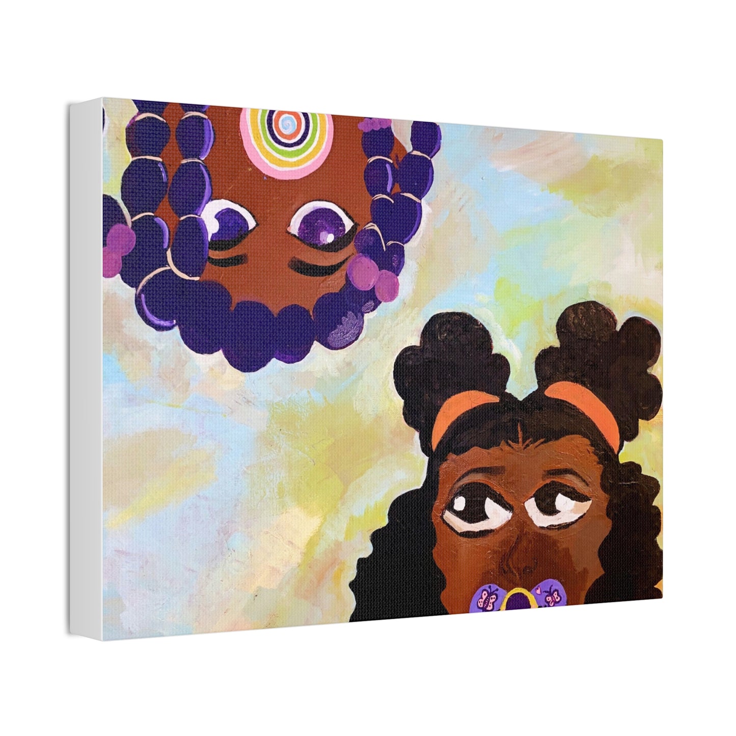 "My sister's keeper" Canvas Stretched, 1.5''