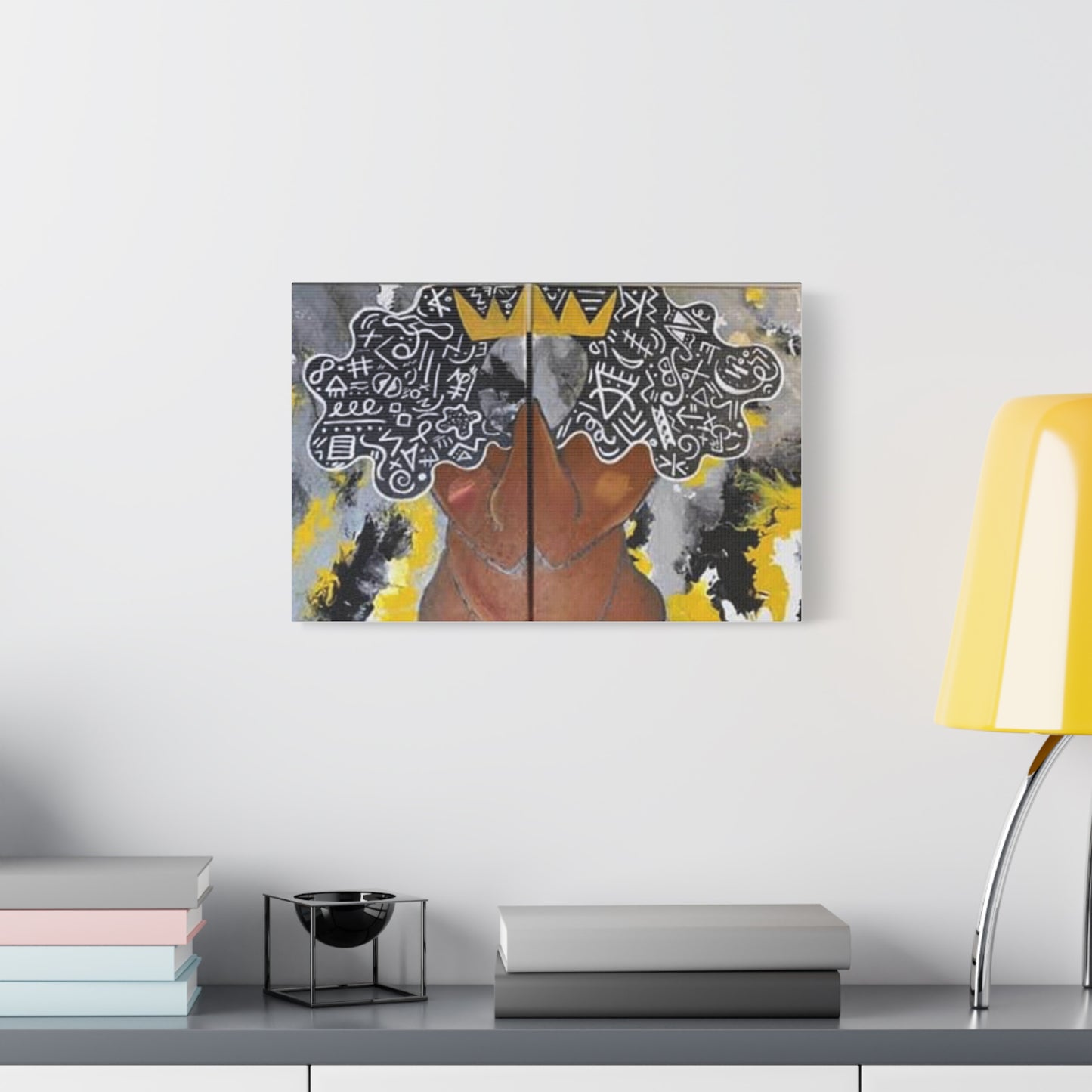 "Queen" Matte Canvas, Stretched, 1.25"