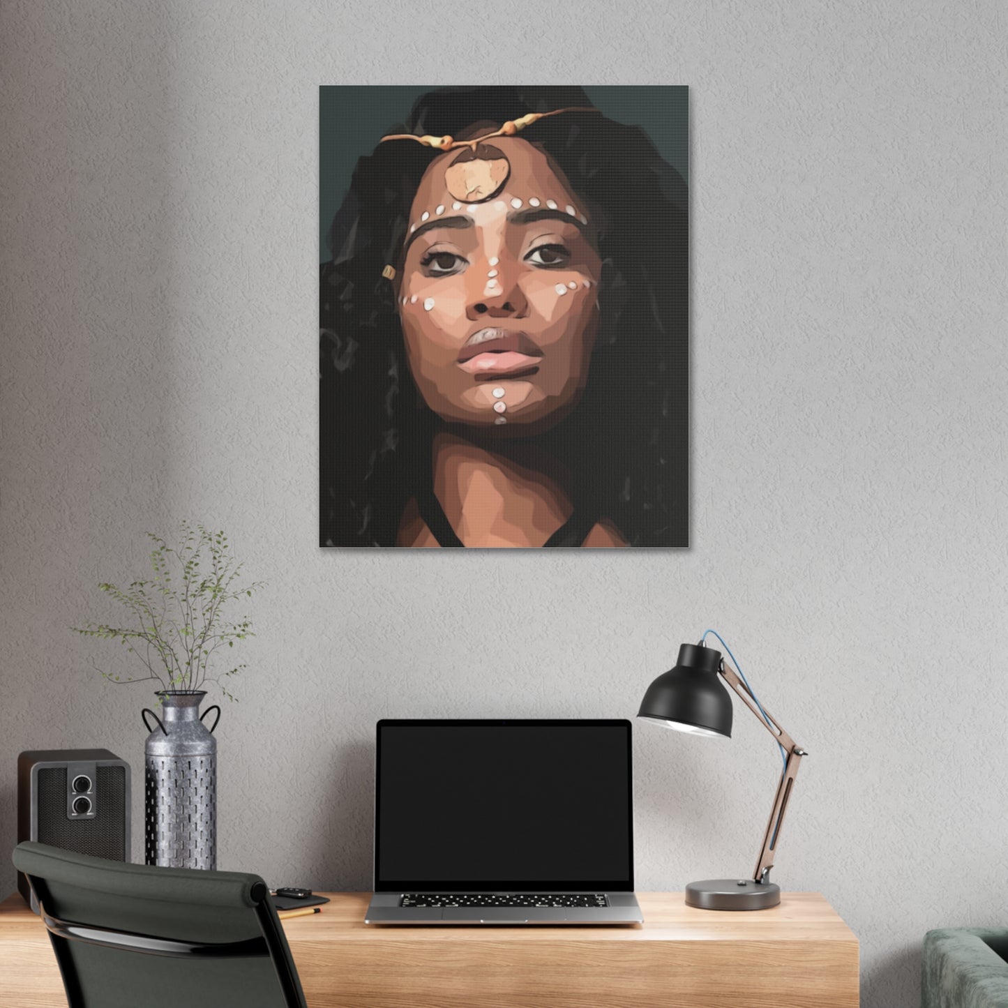 "Tribal" Classic Stretched Canvas
