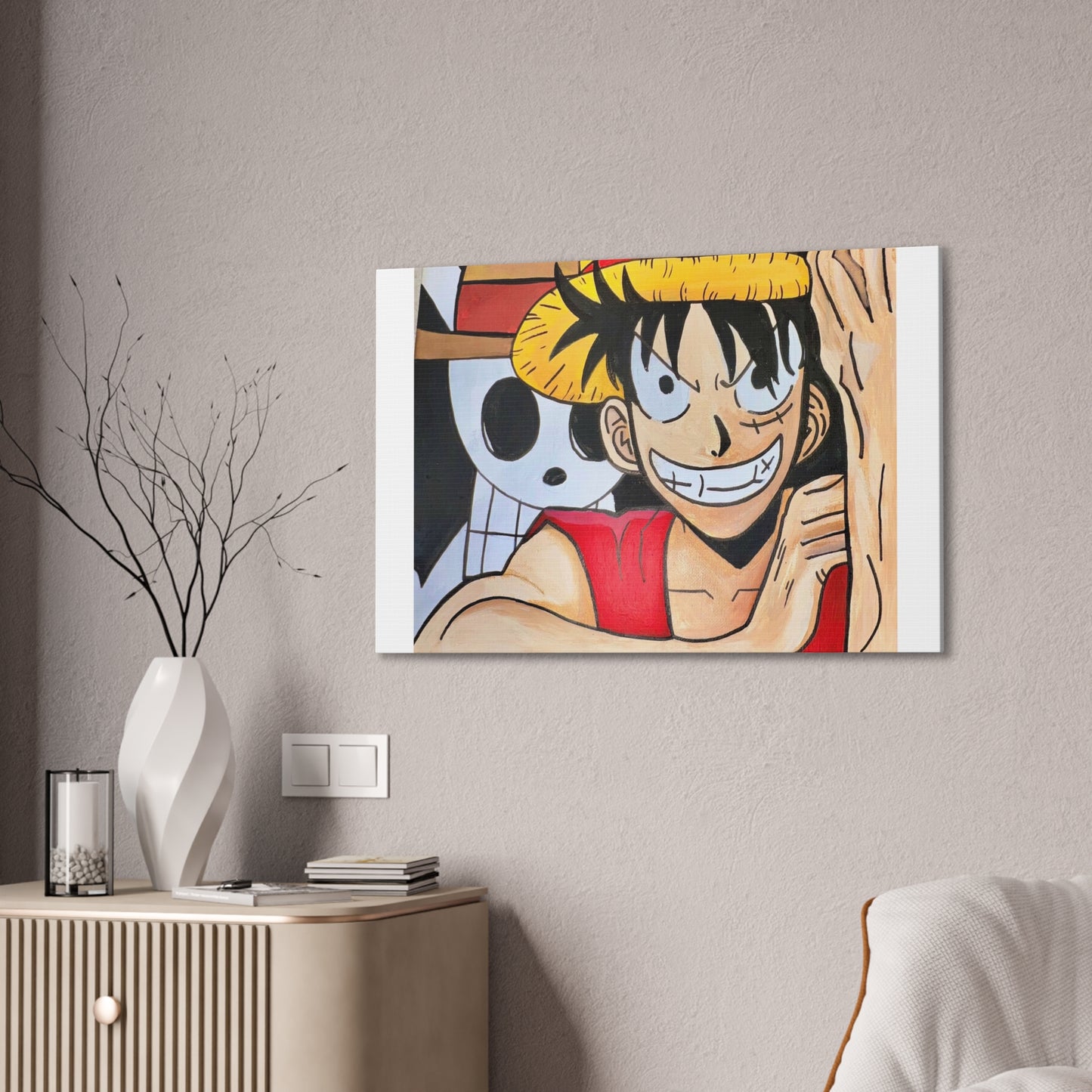 Anime Canvas Wall Art - Luffy & Crew Decor