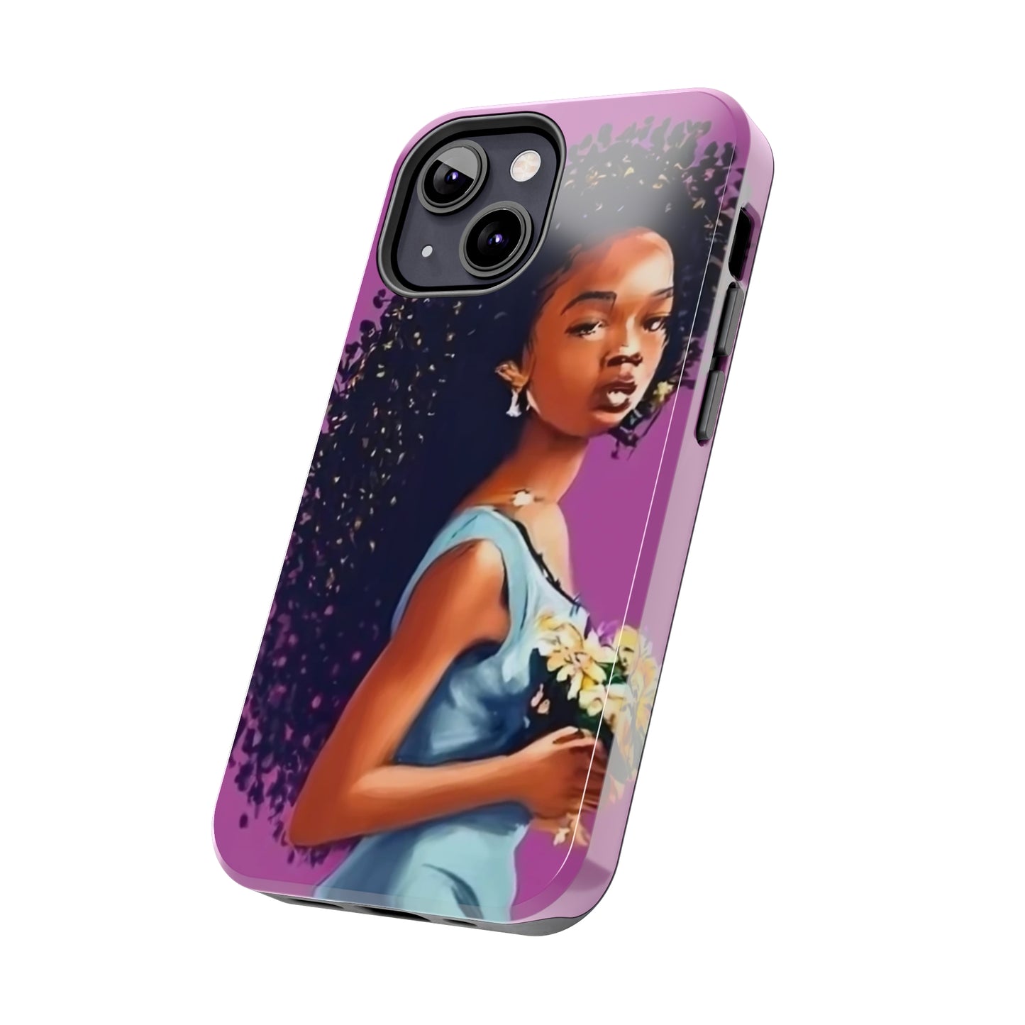 "My hair, My crown" Tough Phone Cases