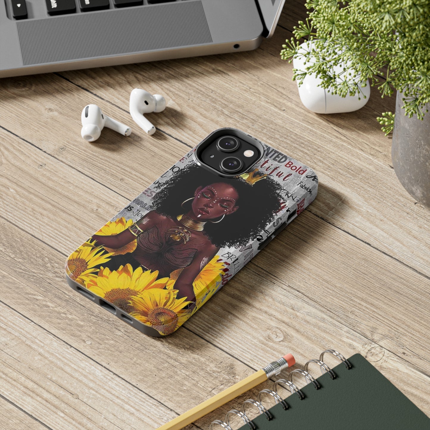 "I am more than enough" Tough Phone Cases