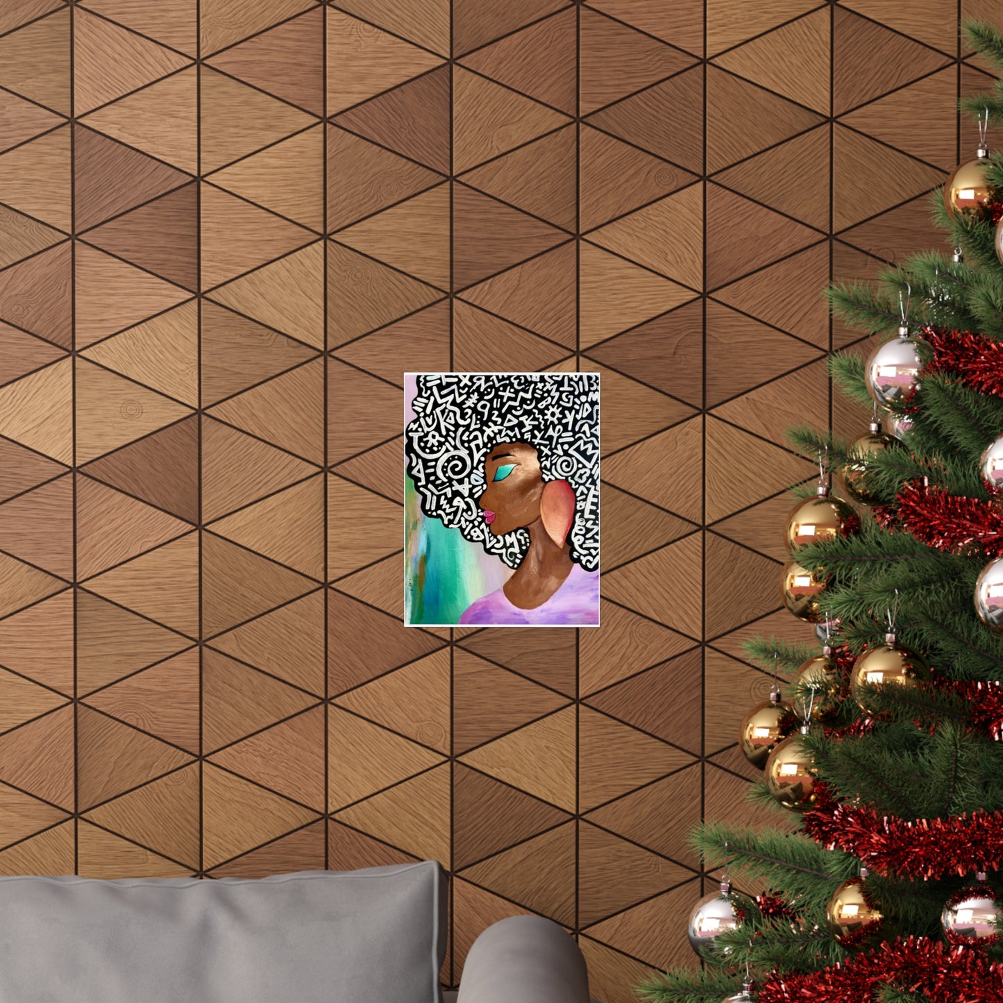 "The Lord is my Strength" Matte Vertical Posters