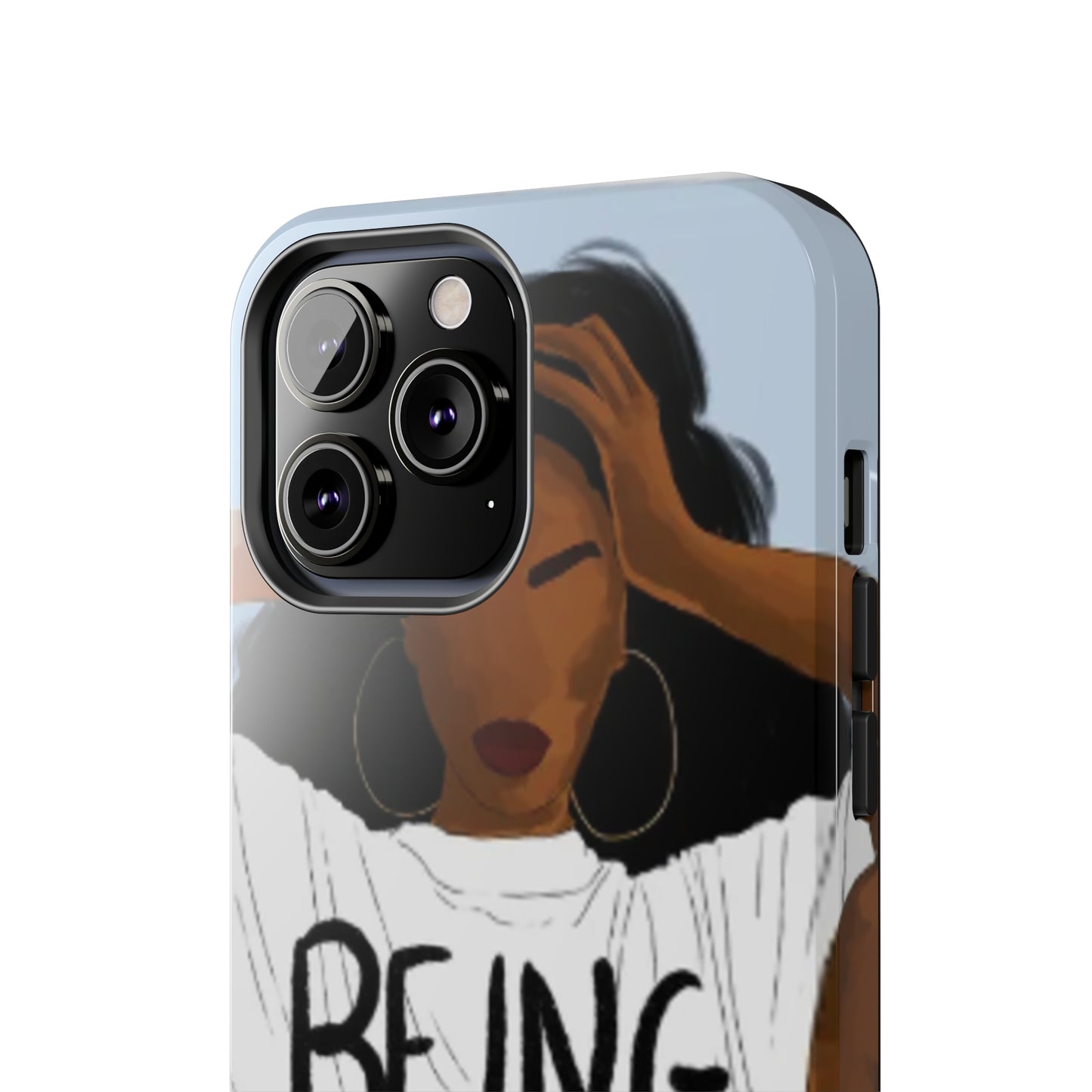 "Being Black" Tough Phone Cases