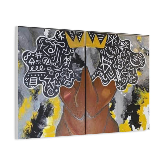 "Queen" Matte Canvas, Stretched, 1.25"