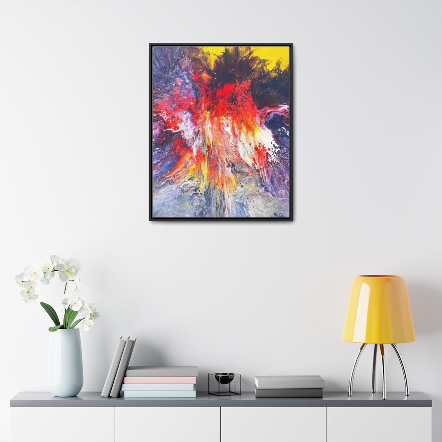 "Phoenix" Gallery Canvas Wraps, Vertical Frame