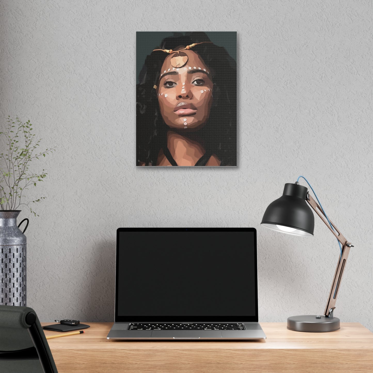 "Tribal" Classic Stretched Canvas