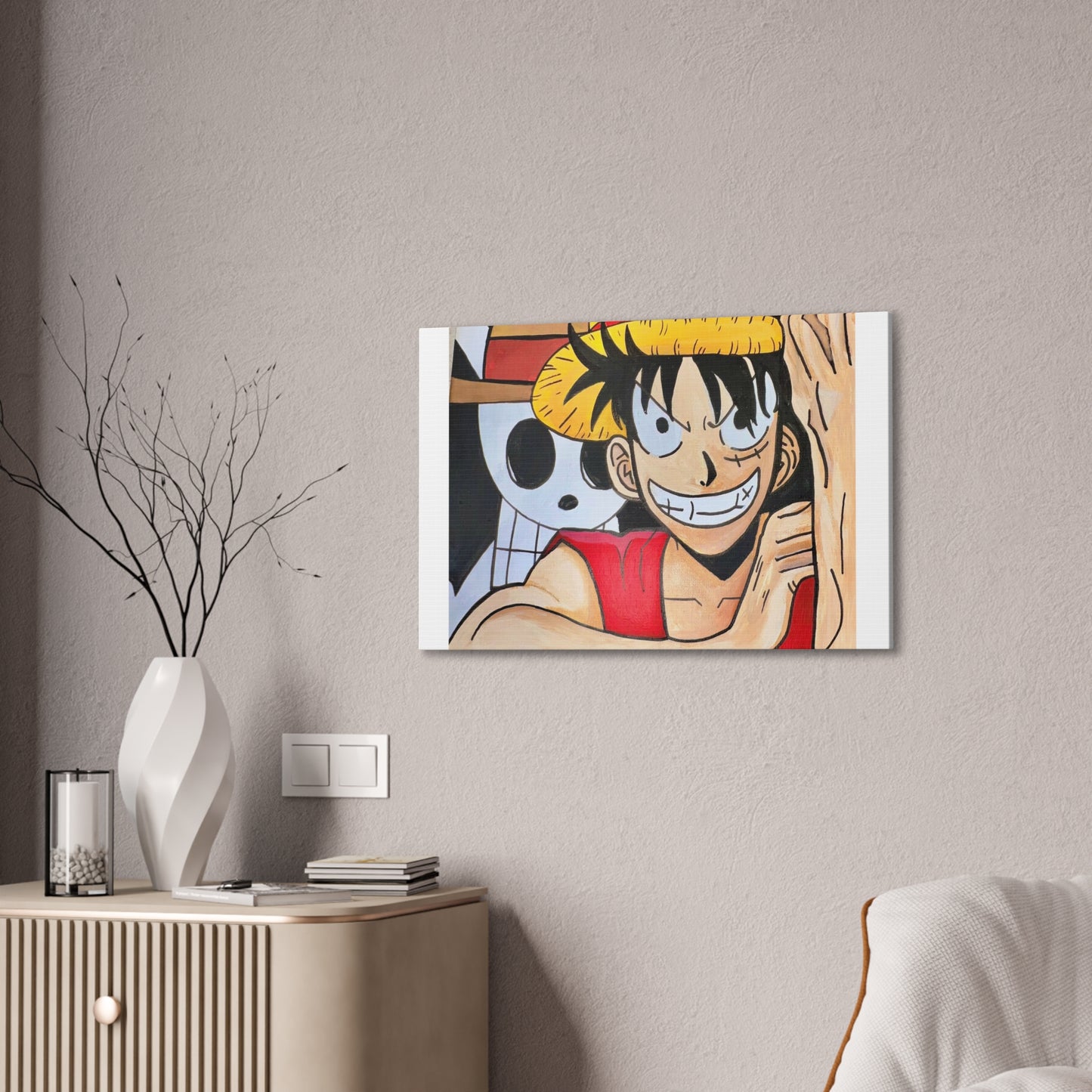 Anime Canvas Wall Art - Luffy & Crew Decor