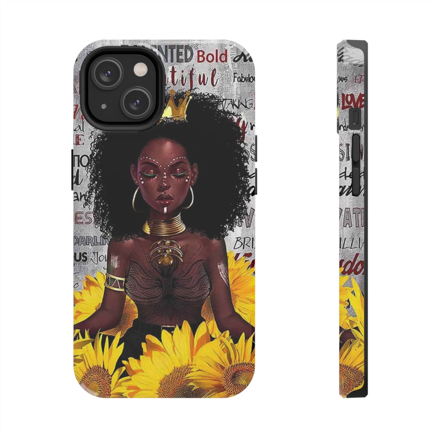 "I am more than enough" Tough Phone Cases