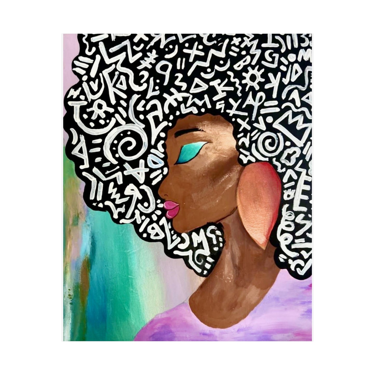 "The Lord is my Strength" Matte Vertical Posters