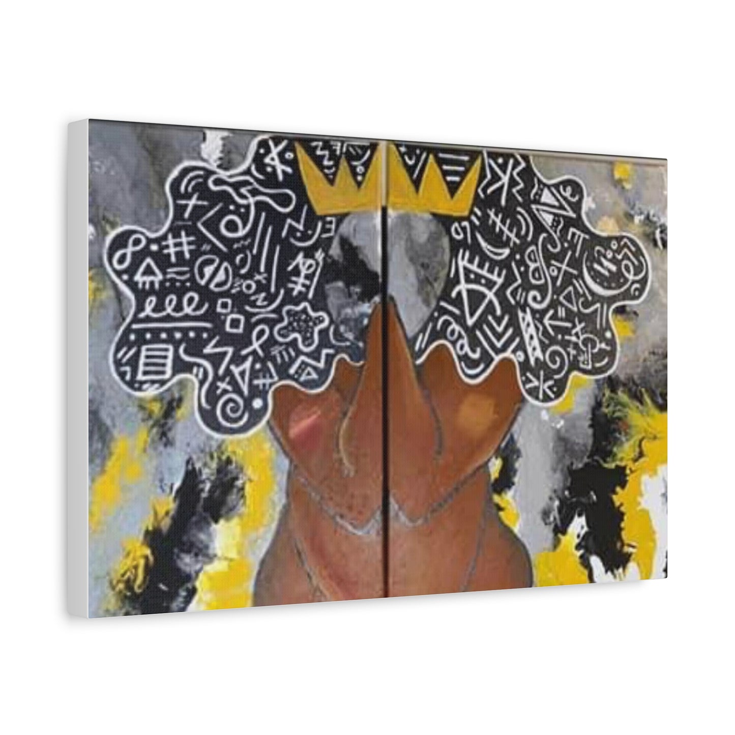 "Queen" Matte Canvas, Stretched, 1.25"